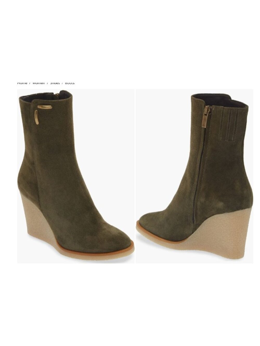 Cordani Floriana Wedge Boot Size 6